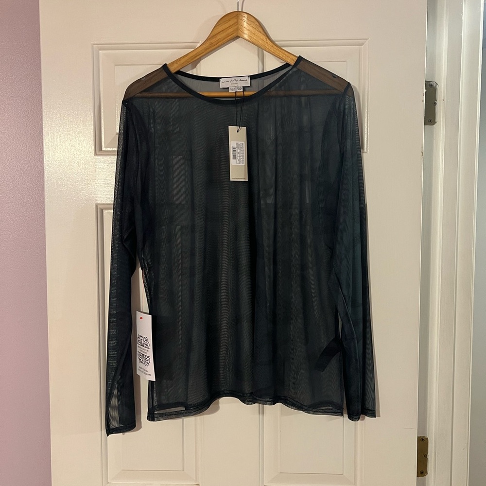 Never Fully Dressed Snake Mesh Top